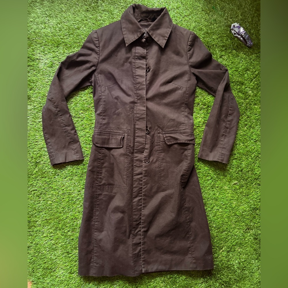 Black Hennes Relaxed Trenchcoat